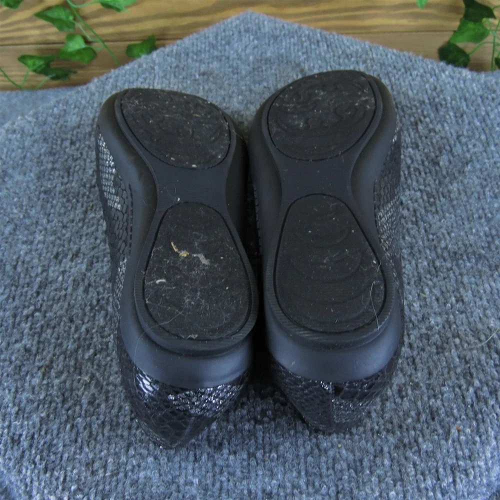 Cliffs by White Mountain Women Howl Flat Black Synthetic Sz 7.5 Medium Used 2025